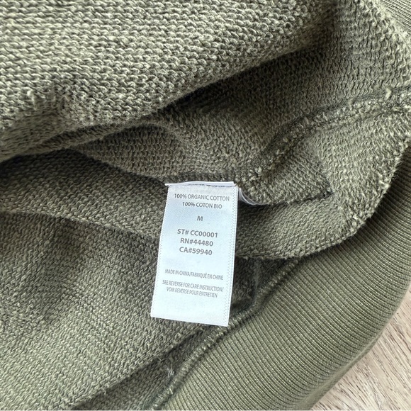 Elwood Core Oversized Sweatshirt Men Women Unisex Size M Vintage Green Baggy NWT - Picture 9 of 10